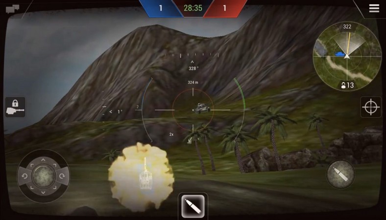 Tanktastic 3D tanks на Андроид