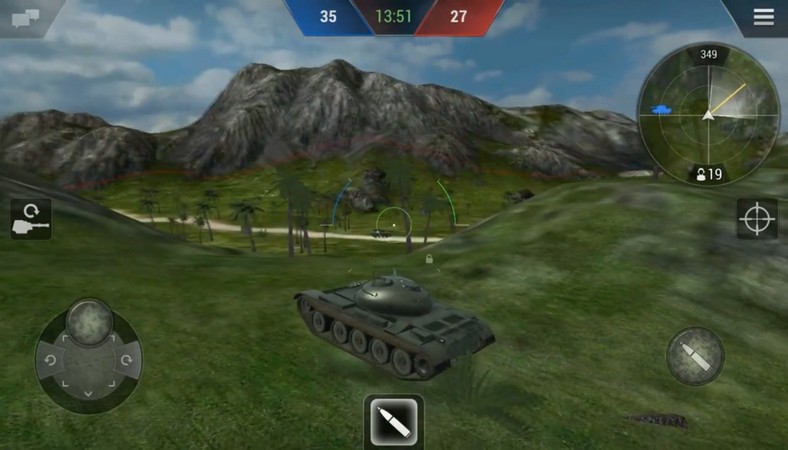 Tanktastic 3D tanks на Андроид