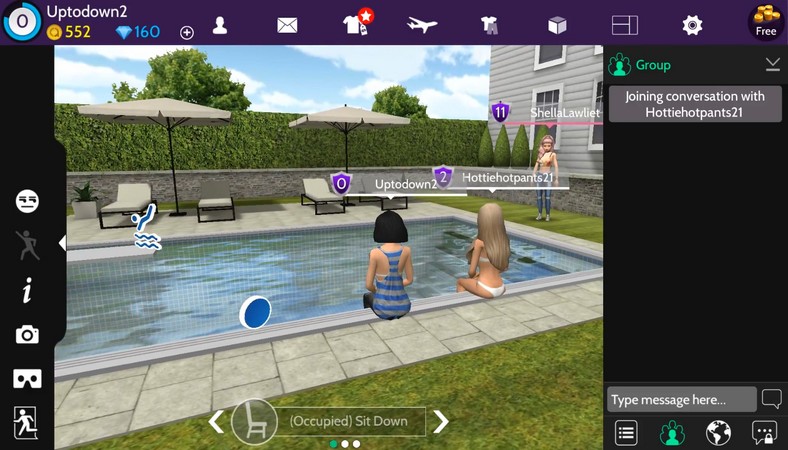 Avakin life - создайте прекрасную вторую жизнь