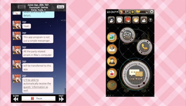 Mystic Messenger – найди любовь в стиле аниме