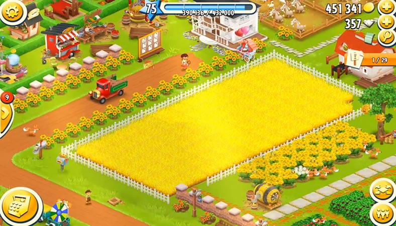 Hay day сколько яблок с одного дерева